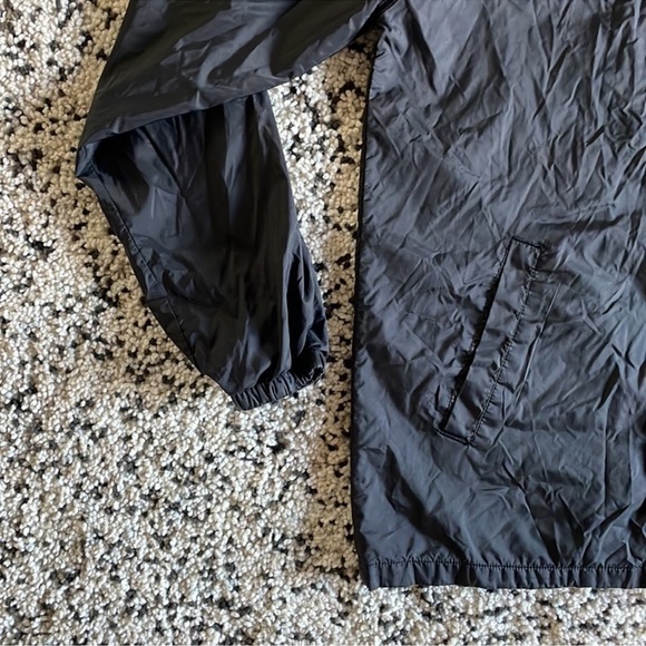 Active Ride Shop Jacket Black White Dragon Graphic Snap Button Windbreaker Small - Picture 4 of 11